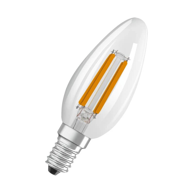 6x Osram E14 LED Lamp | 2.5W 2700K 220V/240V 827 470Lm | 300° Ø35mm