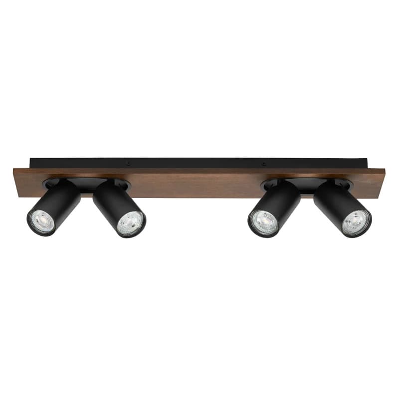 Ledvance LED Armatuur GU10 | DECOR SPOT MERCURY BLACK 4x3.4W 927 DIM