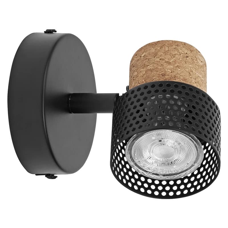 Ledvance LED Armatuur GU10 | DECOR SPOT CORK BLACK 1x3.4W 927 DIM thumbnail 2