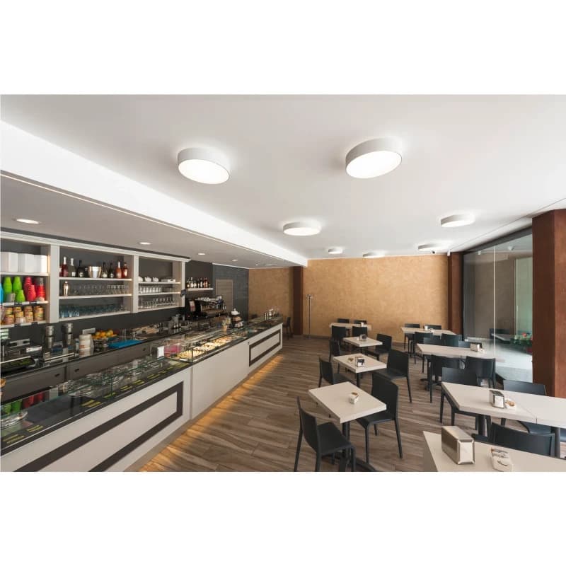 SLV LED Plafond- Wandlamp | 10W 3000K/4000K 1250lm 930/940 | IP50 DALI Dimbaar | MEDO thumbnail 2