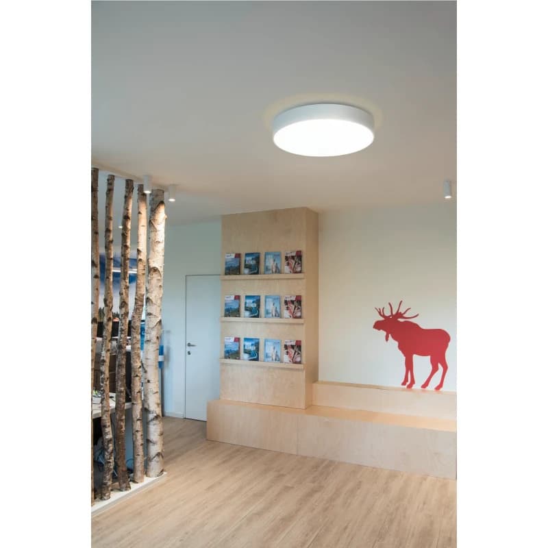 SLV LED Plafondlamp | 1X GU10 Max 35W  | IP20 Dimbaar Wit | ENOLA