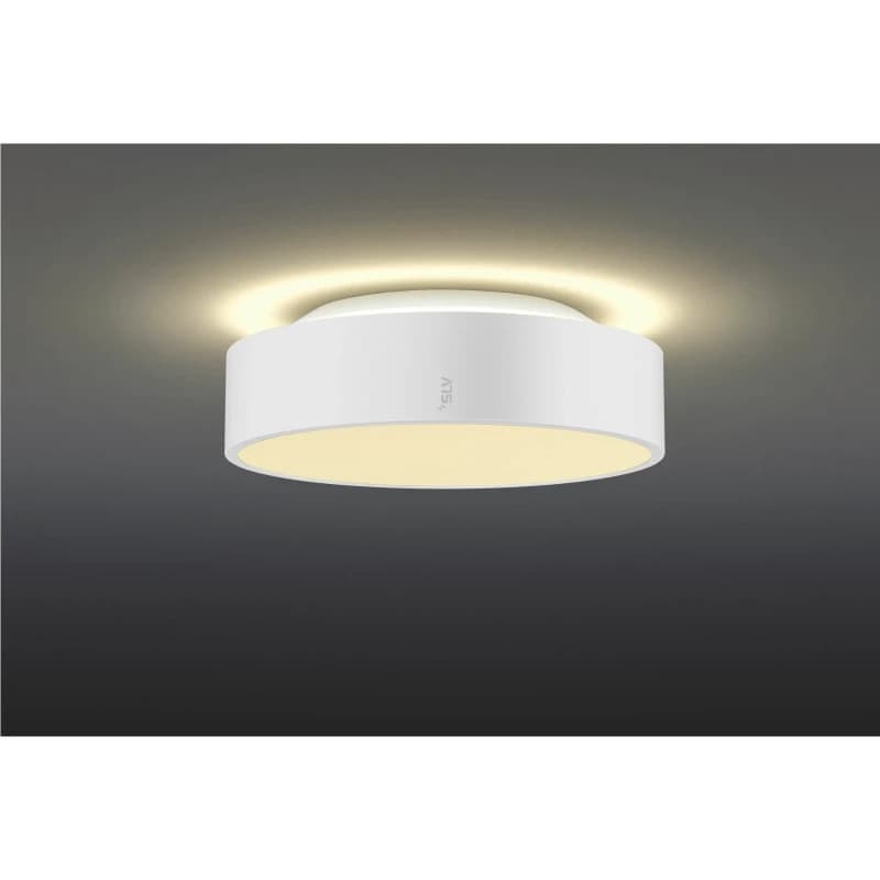 SLV LED Plafond- Wandlamp | 10W 3000K/4000K 1250lm 930/940 | IP50 Dimbaar | MEDO
