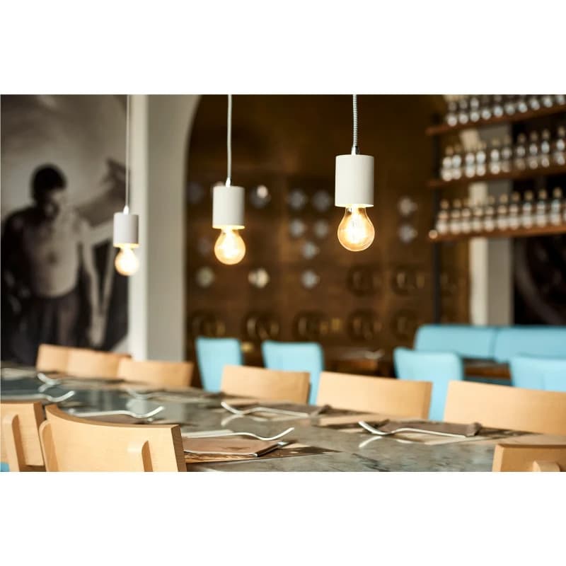 SLV Onderdeel | Plafondrozet, 1 uitgang, rond, wit, incl. trekontlasting | FITU