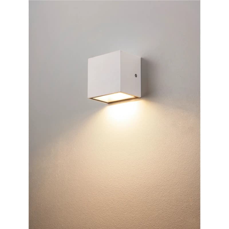 SLV LED Wandlamp | 6.2W 3000K/4000K 620lm 830/840 | IP65 Wit | SITRA