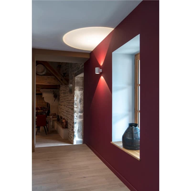 SLV LED Up-Downlighter | 15W 2000K 44lm 920 | IP20 Dimbaar Wit | OCULUS