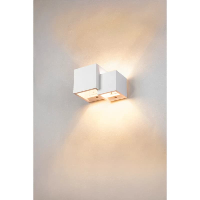 SLV LED Wandlamp | 2X G9 Max 15W  | IP20 Dimbaar Wit | PLASTRA