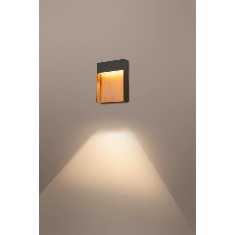 SLV LED Wandlamp | 14W 3000K/4000K 500lm 830/840 | IP65 | FLATT