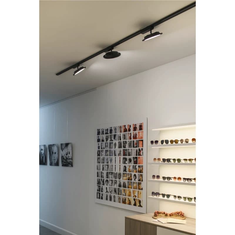 SLV 1-fase LED Rail Armatuur | 18W 3000K 1800lm 930 IP20 | PANEL