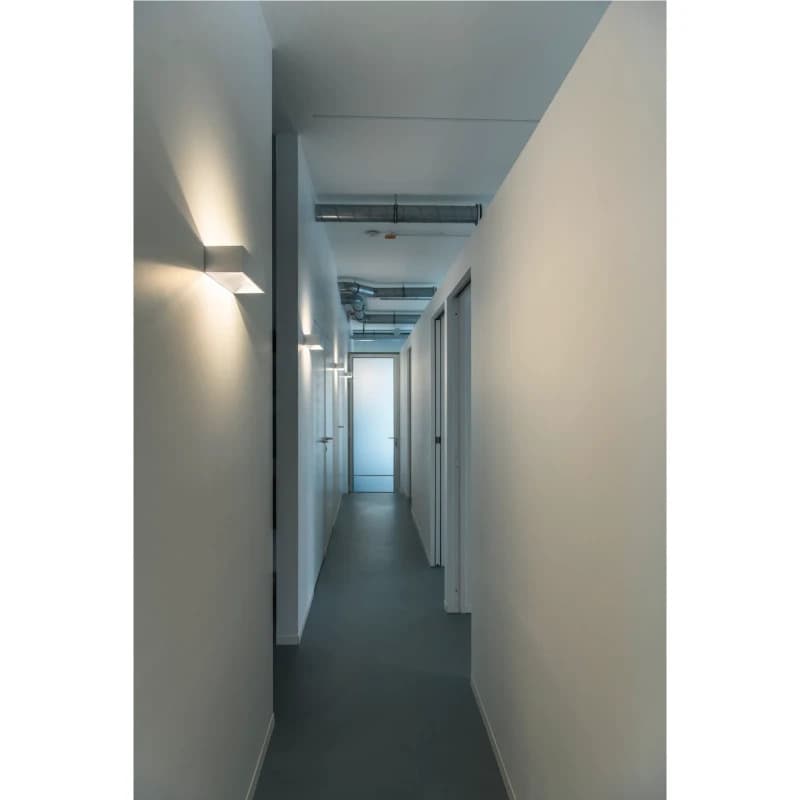 SLV LED Wandlamp | 18W 3000K 1600lm 930 | IP20 Dimbaar Wit | LOGS