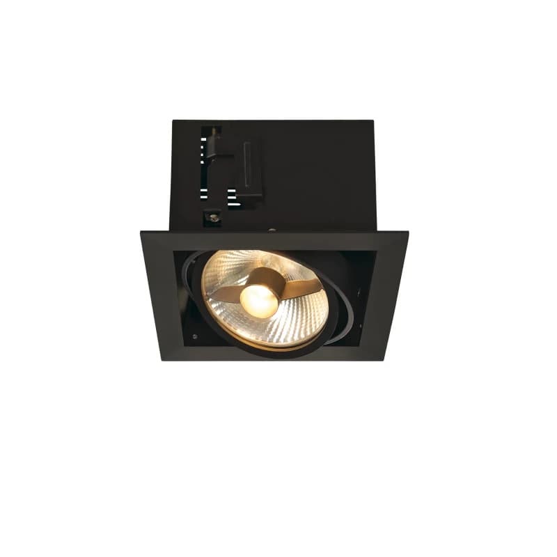 SLV LED InbouwarmatuurØmm | 1X GU10 Max 75W IP20 | Dimbaar | KADUX