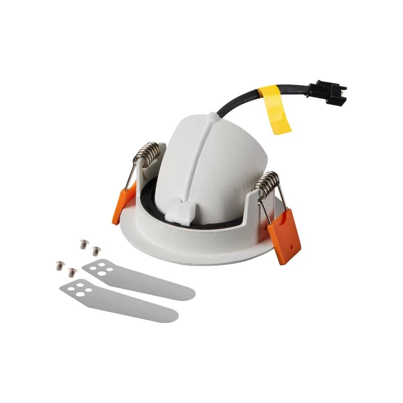 SLV LED InbouwarmatuurØ68mm | 7W 3000K 690lm 930 IP20 | NUMINOS