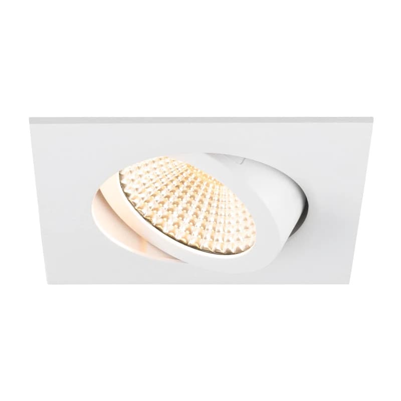 SLV LED Inbouwarmatuur Vierkant | 8.3W 3000K 750lm 930 IP20 | Dimbaar | NEW TRIA