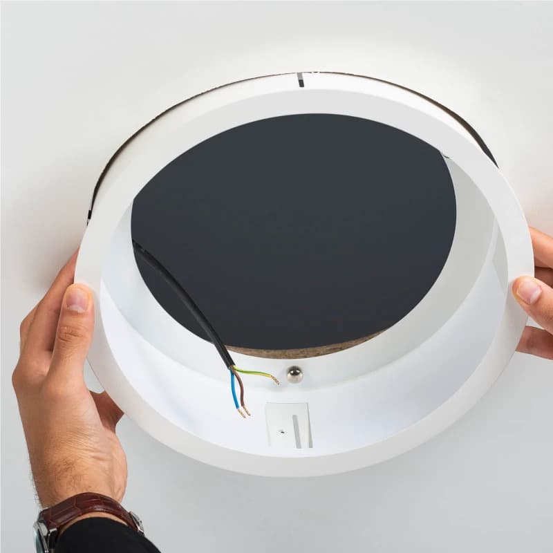 SLV LED InbouwarmatuurØ290mm | 14W 3000K/4000K 1600lm IP20 | MEDO thumbnail 2