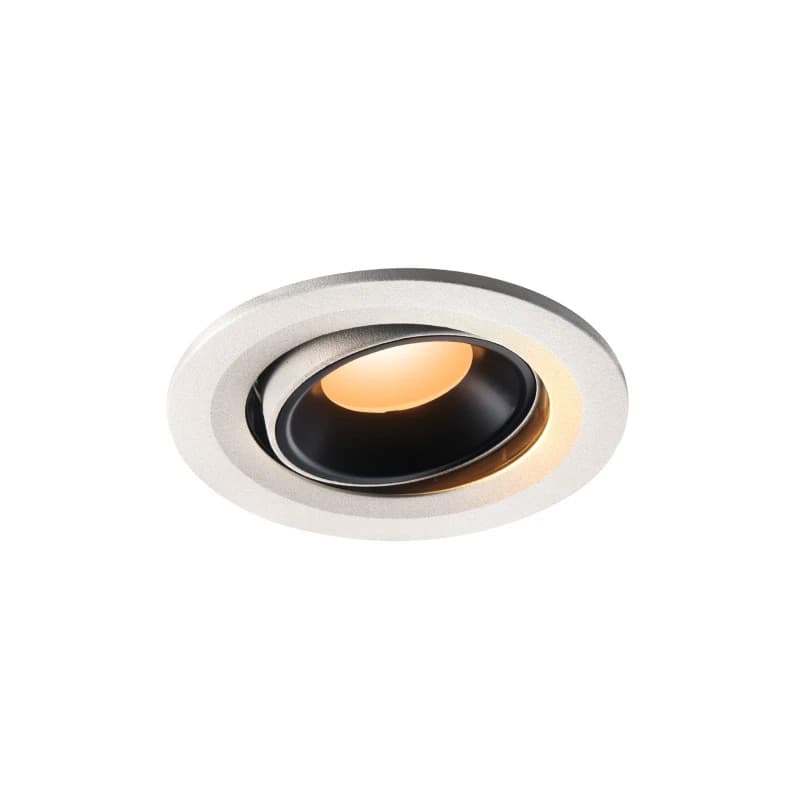 SLV LED InbouwarmatuurØ90mm | 8.6W 2700K 670lm 927 IP20 | NUMINOS