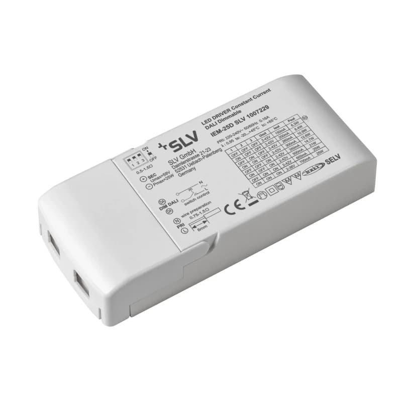 SLV LED Driver | 25W 220V/240V | DALI Dimbaar IP20 thumbnail 2