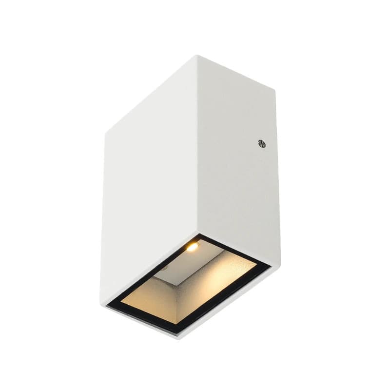 SLV LED Wandlamp | 4.6W 3000K 100lm 830 | IP44 Wit | QUAD