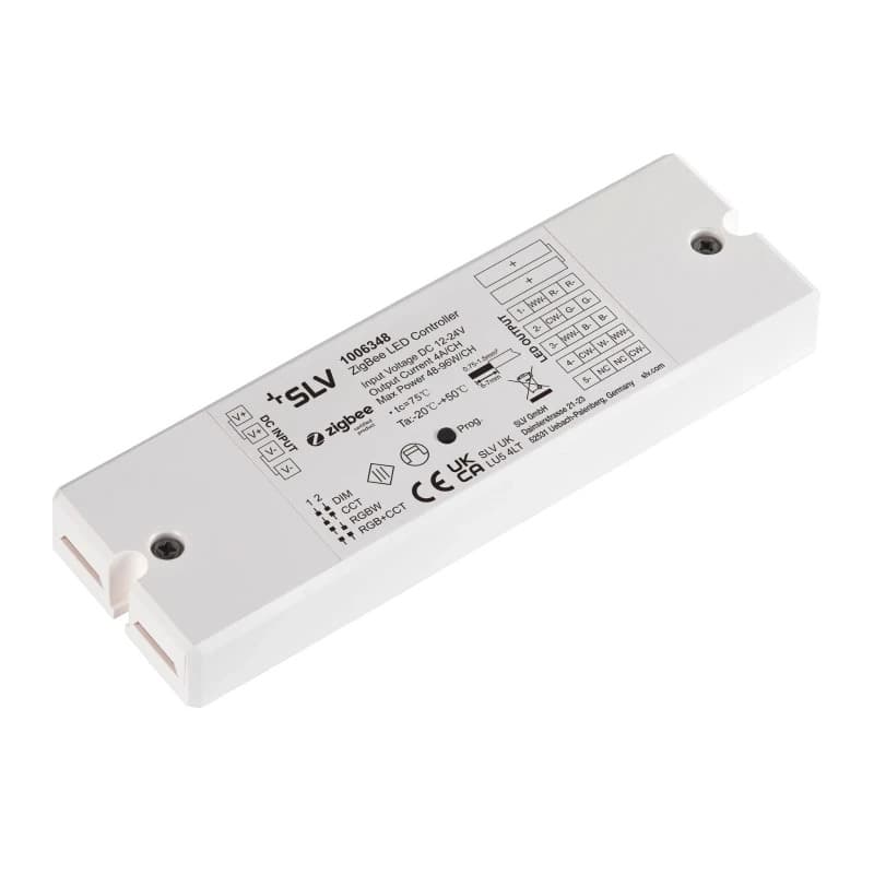 SLV Controle-eenheid | Controller, CCT RGBW 12-24V ZigBee 3.0 wit | Zubehör (universal)