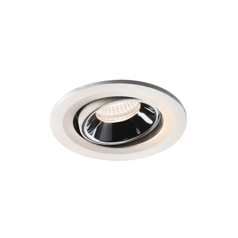 SLV LED InbouwarmatuurØ90mm | 8.6W 4000K 750lm 940 IP20 | NUMINOS