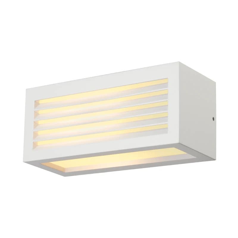 SLV LED Wandlamp | 1X E27 Max 18W  | IP54 Dimbaar Wit | BOX
