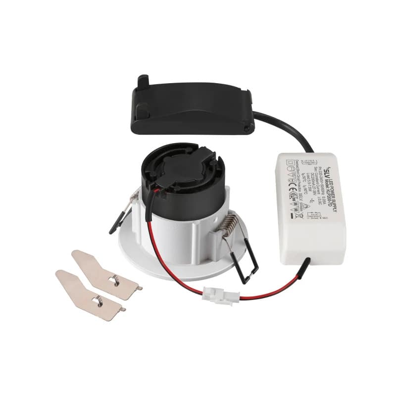 SLV LED InbouwarmatuurØ68mm | 8.3W 3000K 570lm 930 IP20 | Dimbaar | NEW TRIA thumbnail 2