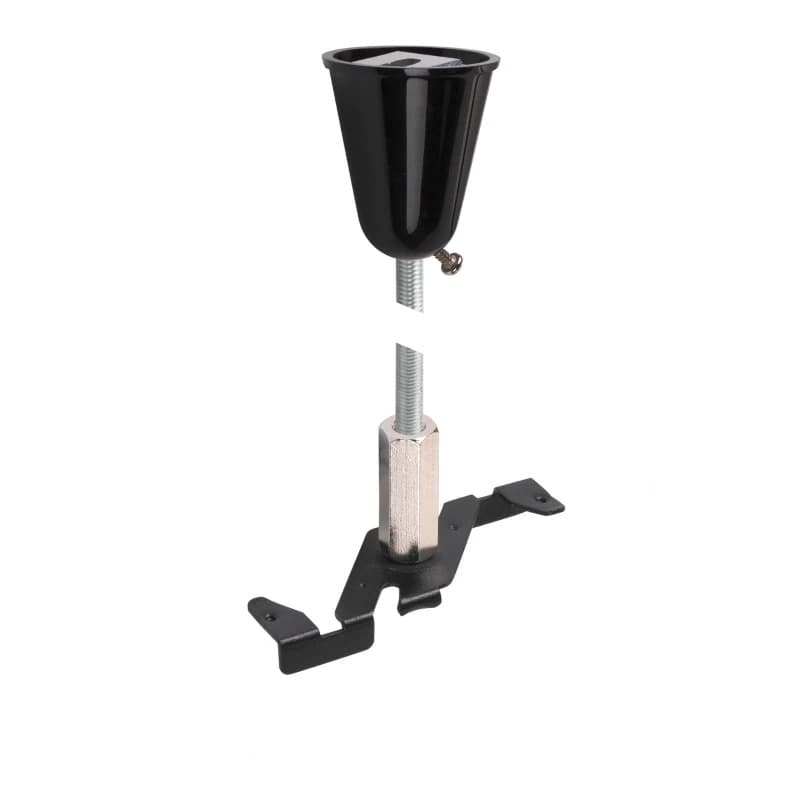 SLV Onderdeel | Pendelophanging 48V TRACK 1 m stang zwart