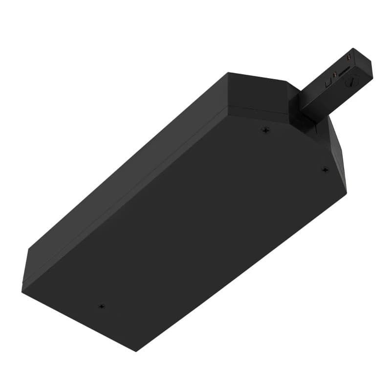 SLV Onderdeel | 48V TRACK Transformator behuizing incl. eindvoeding rechts, DALI, zwar | 48V SYSTEM