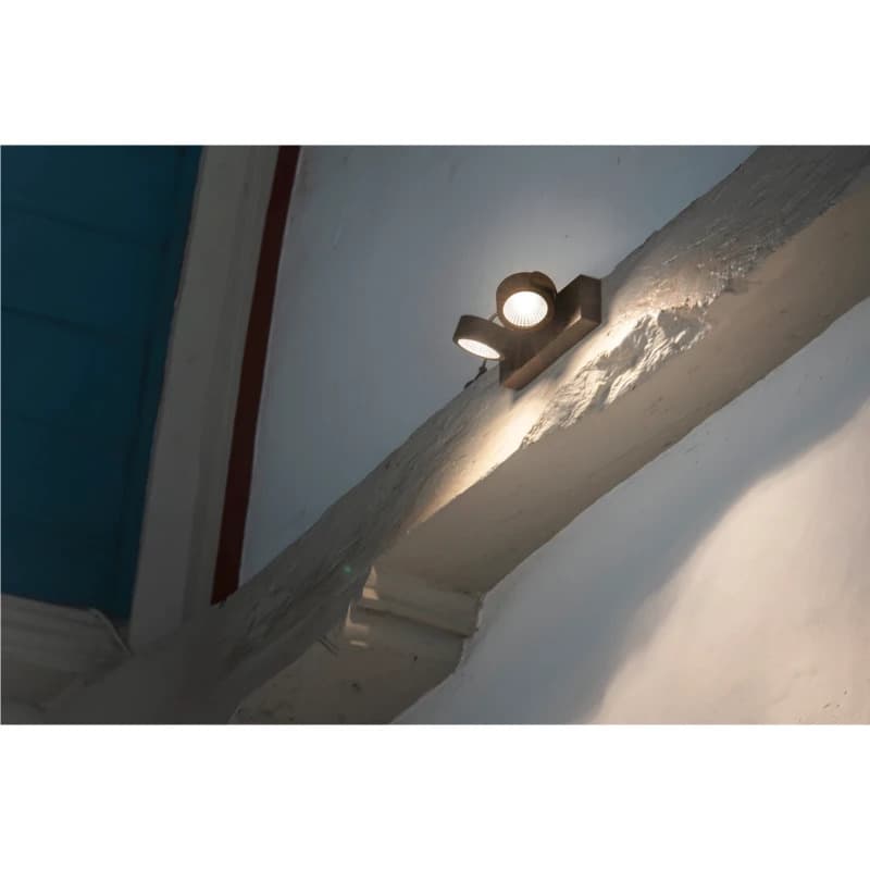 SLV LED Plafond- Wandlamp | 31W 3000K 2000lm 830 | IP20 Dimbaar Zwart | KALU
