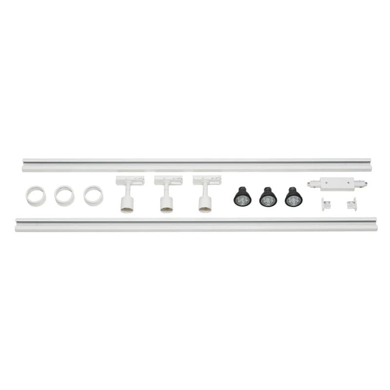 SLV LED Armatuur | 3X GU10 Max 12.9W  | IP20 Dimbaar Wit | PURI