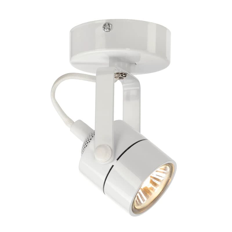 SLV LED Plafond- Wandlamp | 1X GU10 Max 50W  | IP20 Dimbaar Wit | SPOT 79