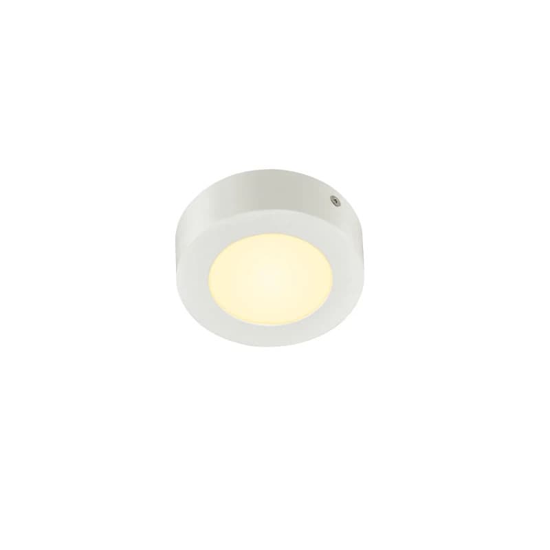 SLV LED Plafondlamp | 8.4W 3000K 420lm 930 | IP20 Dimbaar Wit | SENSER
