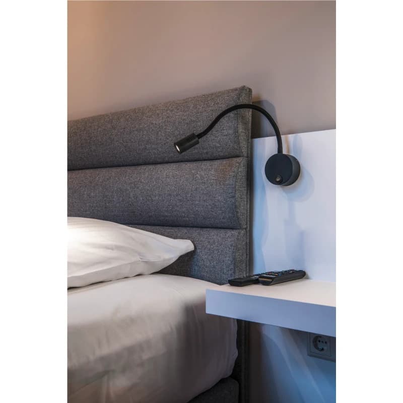 SLV LED Wandlamp | 1.9W 4000K 100lm 840 | IP20 Zwart | DIO FLEX thumbnail 2