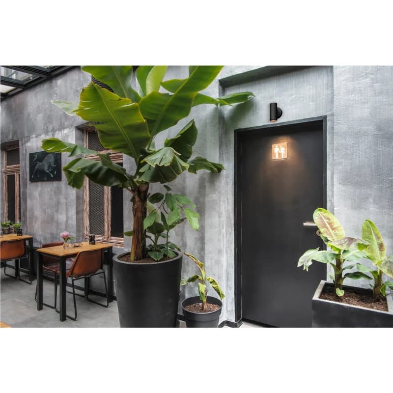 SLV LED Plafondlamp | 11W 3000K 1020lm 930 | IP20 Dimbaar Zwart | NUMINOS