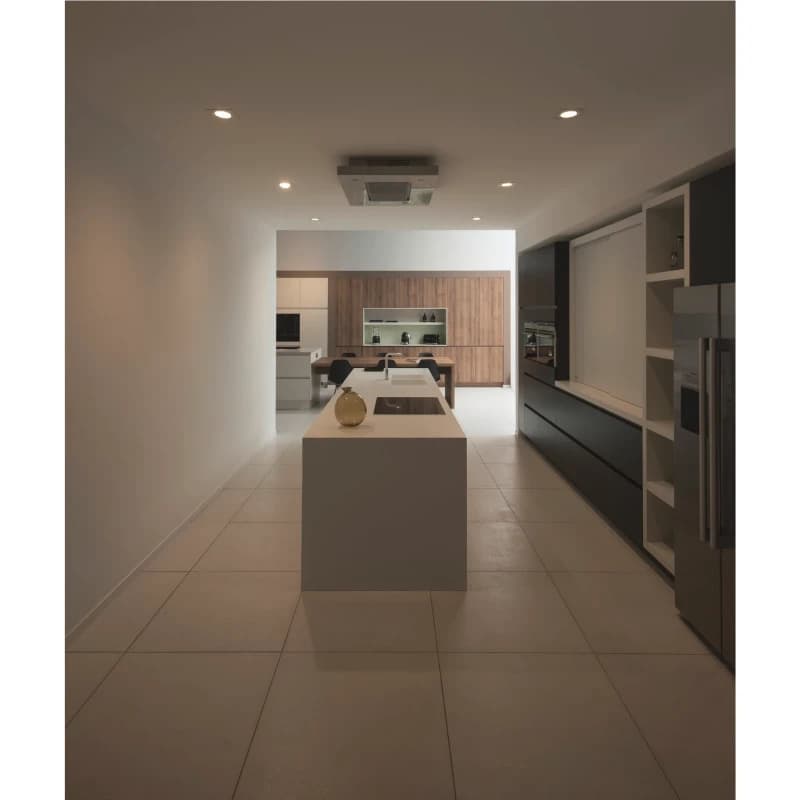 SLV Onderdeel | NEW TRIA® 95 | plafondinbouwring | L: 11 B: 11 H: 2.6 cm | IP20 | wit thumbnail 2