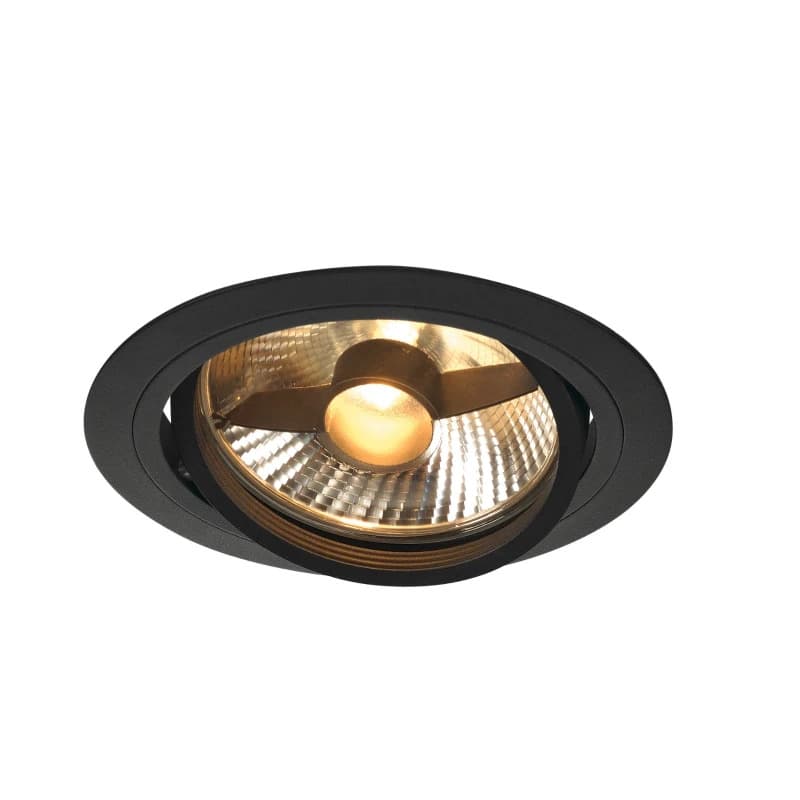 SLV LED InbouwarmatuurØ150mm | 1X GU10 Max 75W IP20 | Dimbaar | NEW TRIA