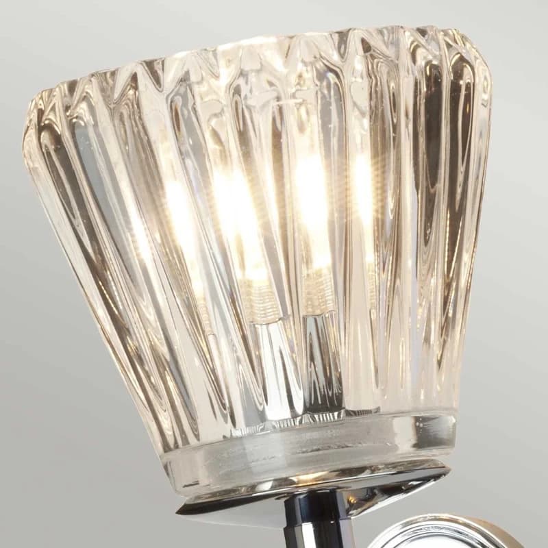 Elstead Lighting LED Badkamerarmatuur Agatha | 3W 3000K 300Lm 830 | IP44 | Polished Chrome thumbnail 2