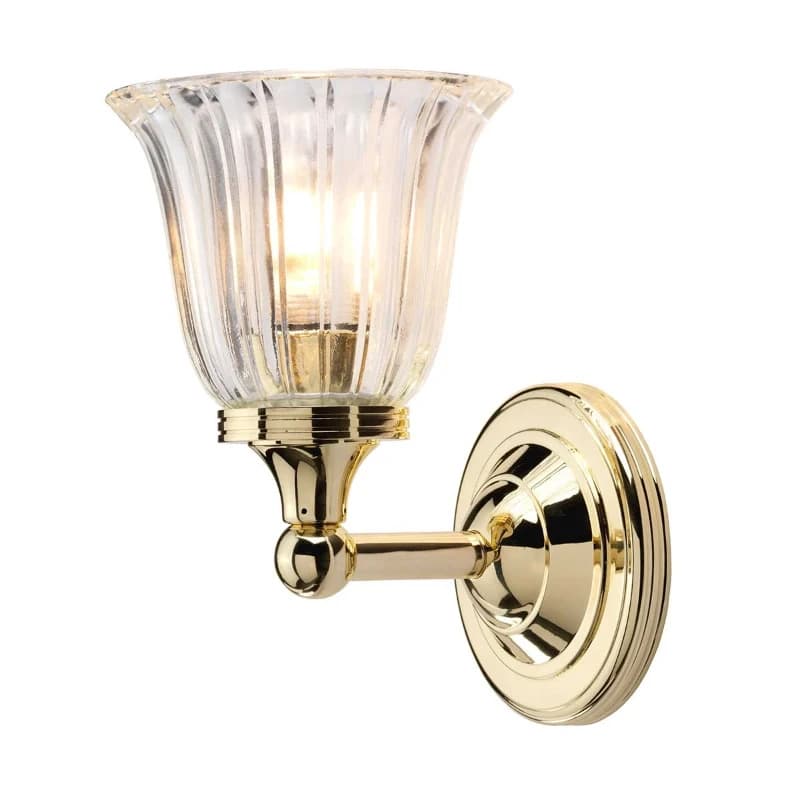Elstead Lighting LED Badkamerarmatuur Austen | 3W 3000K 300Lm 830 | IP44 | Dimbaar | Polished Brass