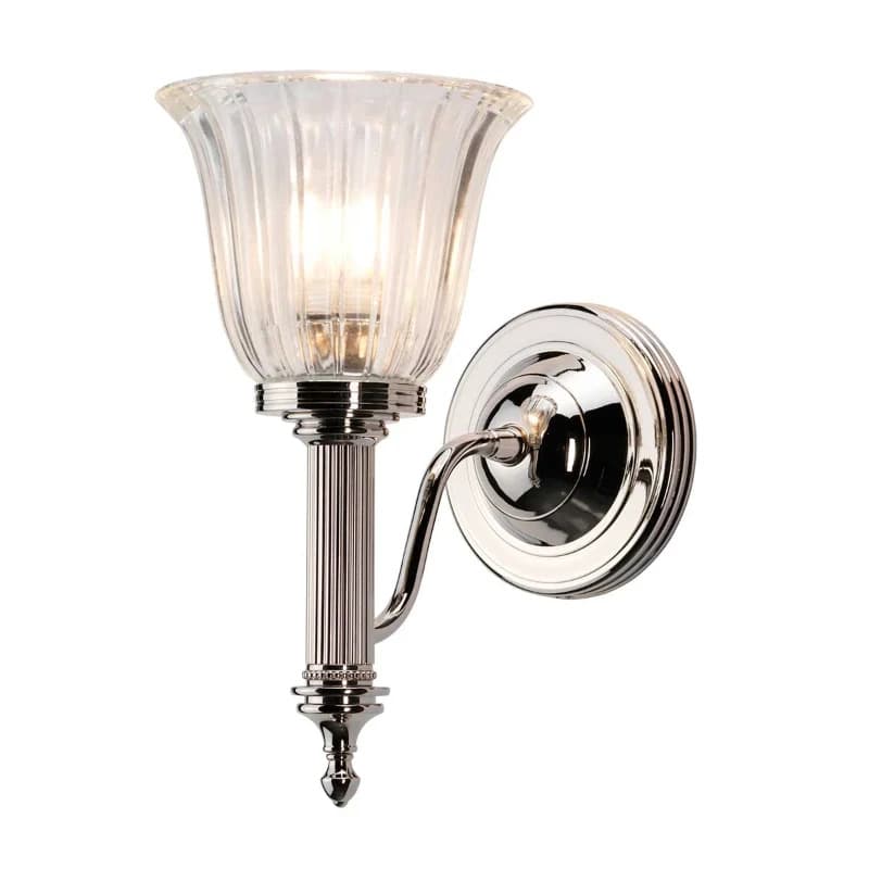 Elstead Lighting LED Badkamerarmatuur Carroll | 3W 3000K 300Lm 830 | IP44 | Dimbaar | Polished Nickel