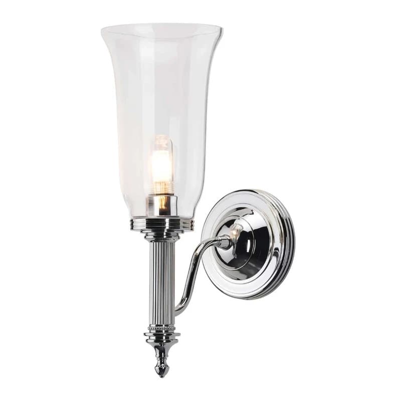 Elstead Lighting LED Badkamerarmatuur Carroll | 3W 3000K 300Lm 830 | IP44 | Dimbaar | Polished Chrome