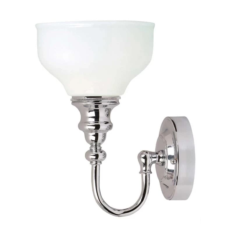Elstead Lighting LED Badkamerarmatuur Cheadle | 3W 3000K 300Lm 830 | IP44 | Dimbaar | Polished Chrome