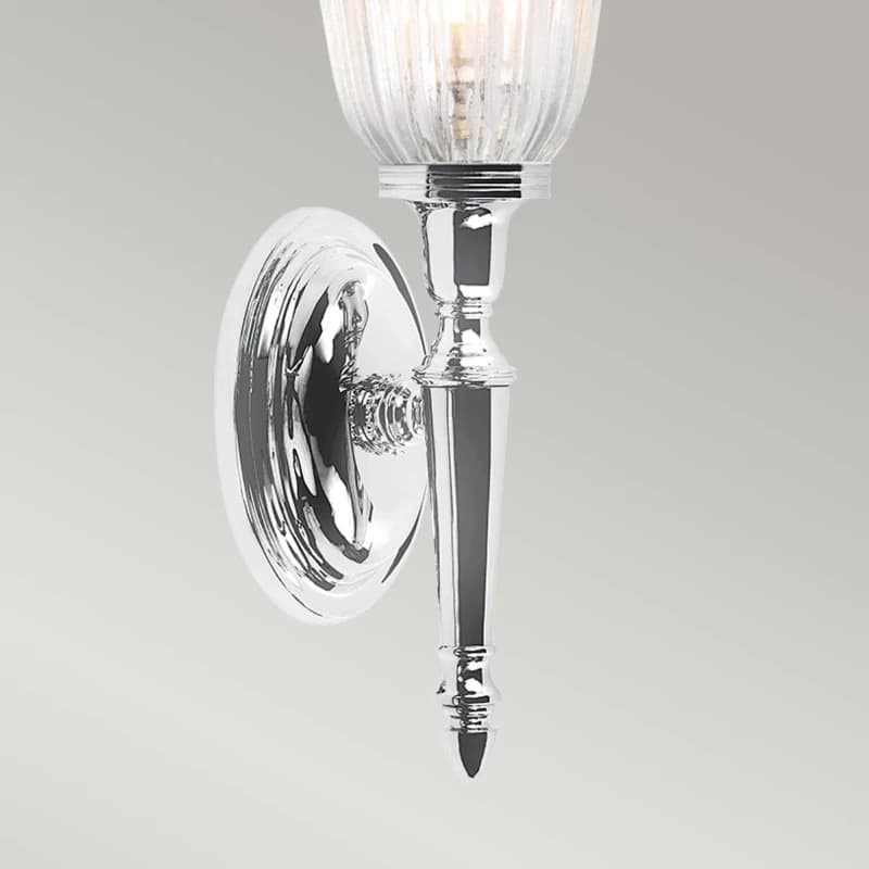 Elstead Lighting LED Badkamerarmatuur Dryden | 3W 3000K 300Lm 830 | IP44 | Dimbaar | Polished Chrome thumbnail 2