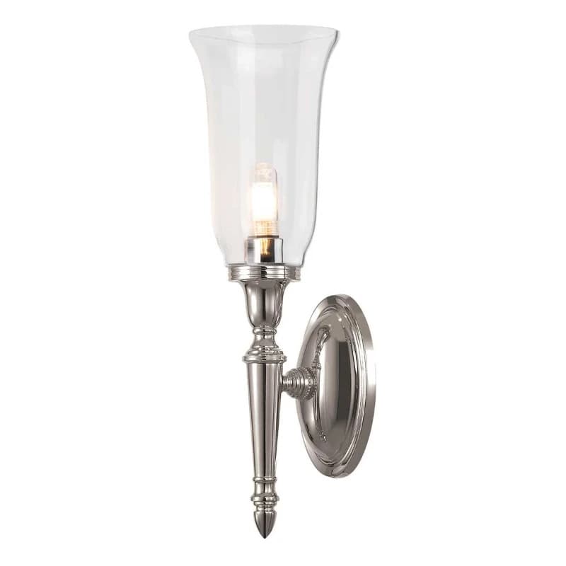 Elstead Lighting LED Badkamerarmatuur Dryden | 3W 3000K 300Lm 830 | IP44 | Dimbaar | Polished Nickel