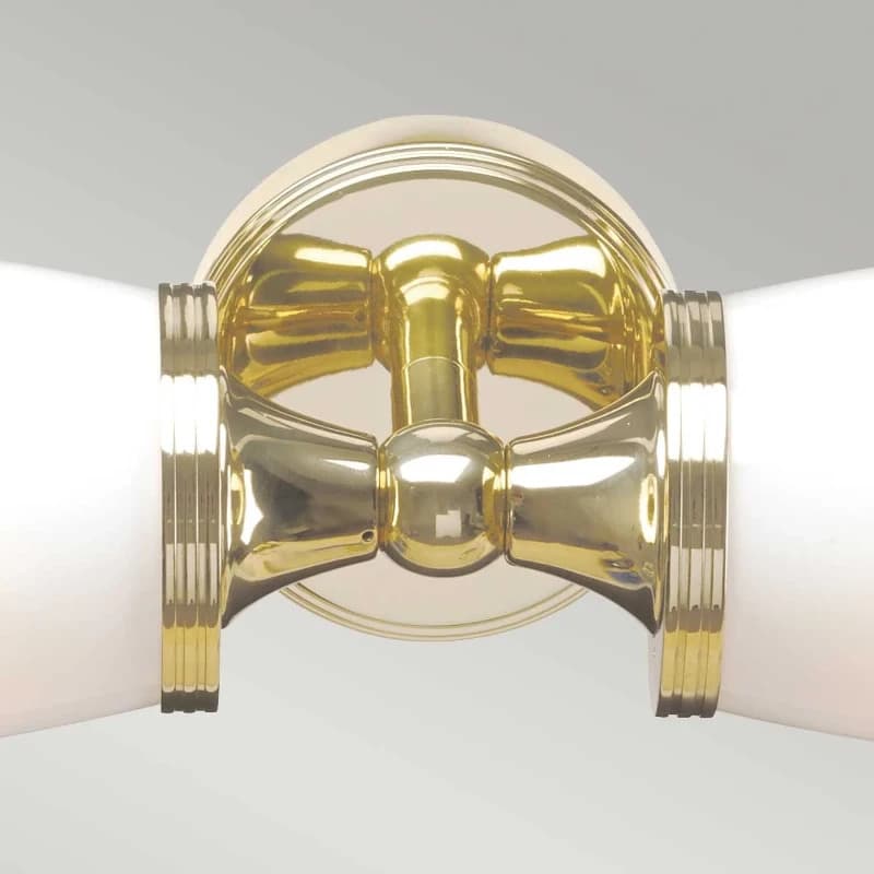 Elstead Lighting LED Badkamerarmatuur Eliot | 3W 3000K 300Lm 830 | IP44 | Dimbaar | Polished Brass thumbnail 2