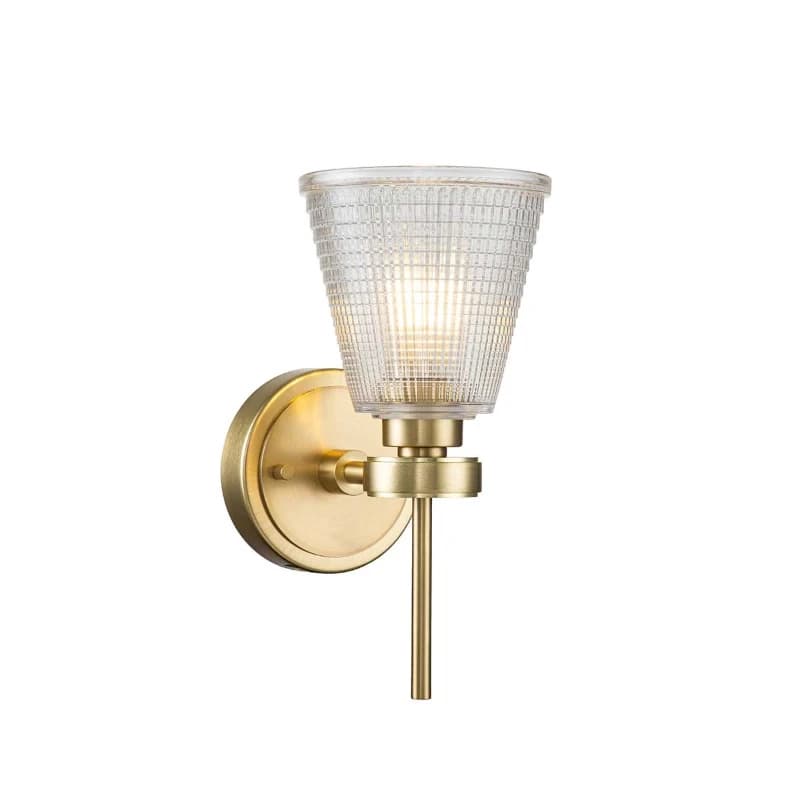 Elstead Lighting LED Badkamerarmatuur Gunnislake | 3W 3000K 300Lm 830 | IP44 | Brushed Brass