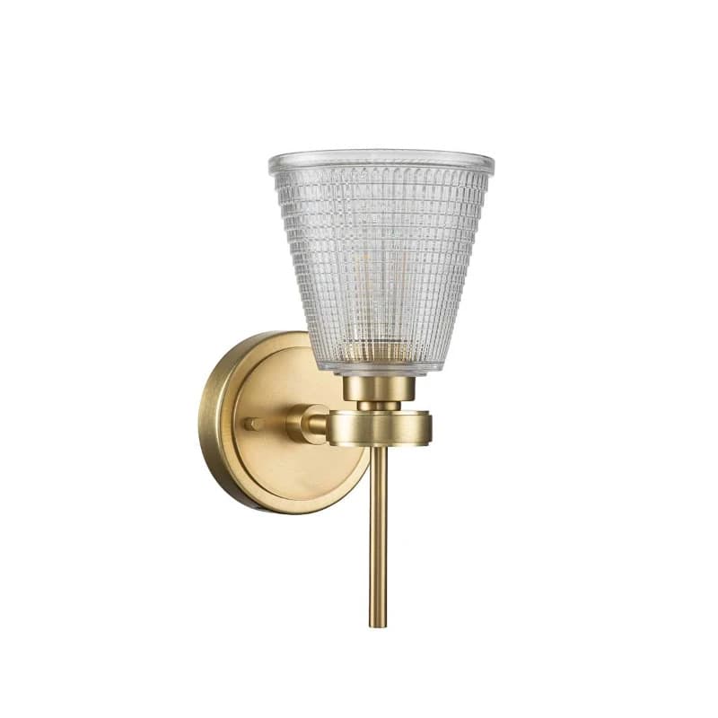 Elstead Lighting LED Badkamerarmatuur Gunnislake | 3W 3000K 300Lm 830 | IP44 | Brushed Brass thumbnail 2