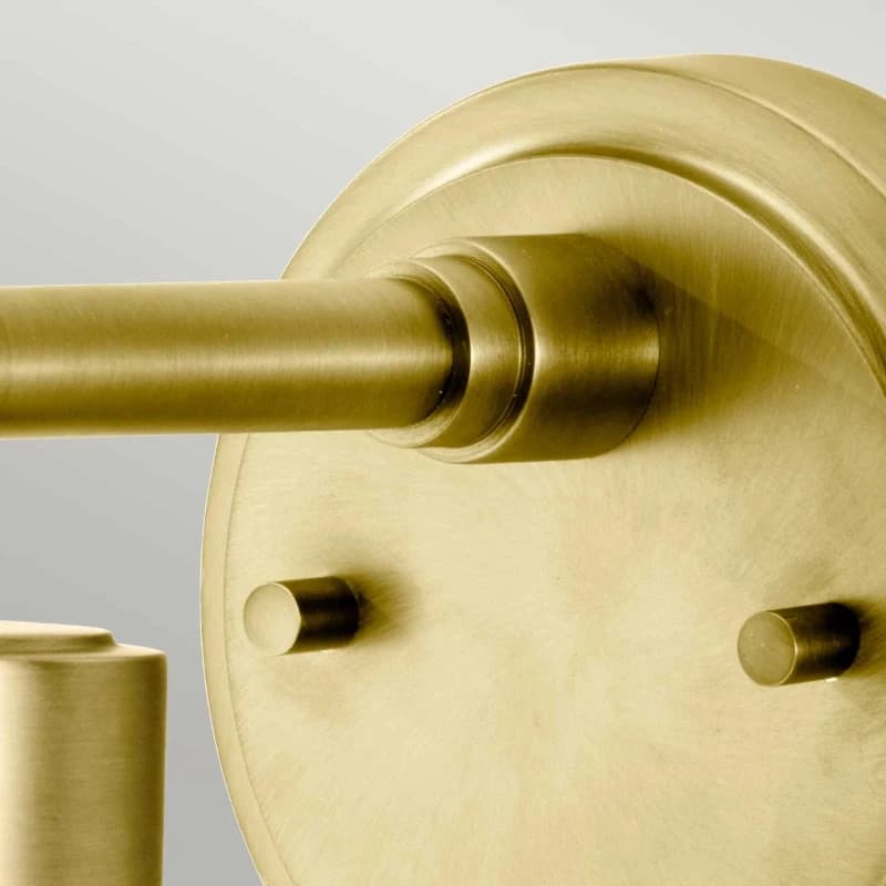 Elstead Lighting LED Badkamerarmatuur Morvah | 1X E27 Max 60W | IP44 | Brushed Brass thumbnail 2