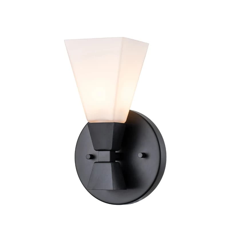 Elstead Lighting LED Wandlamp Bowtie | 3W 3000K 300Lm 830 | IP44 | Dimbaar | Matte Black
