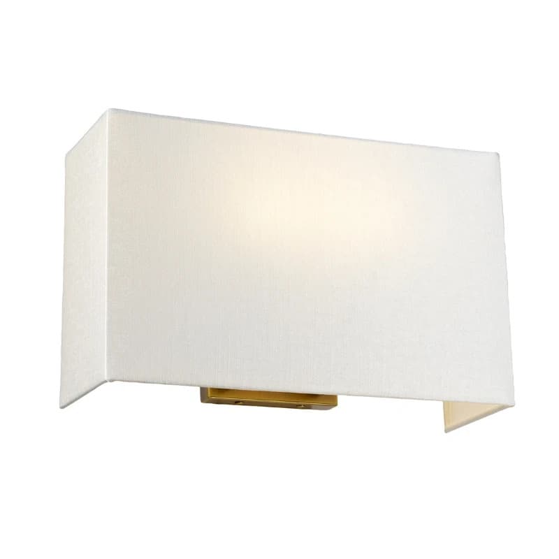 Designer's Lightbox LED Wandlamp Riley | 2X E27 Max 60W | Aged Brass thumbnail 2