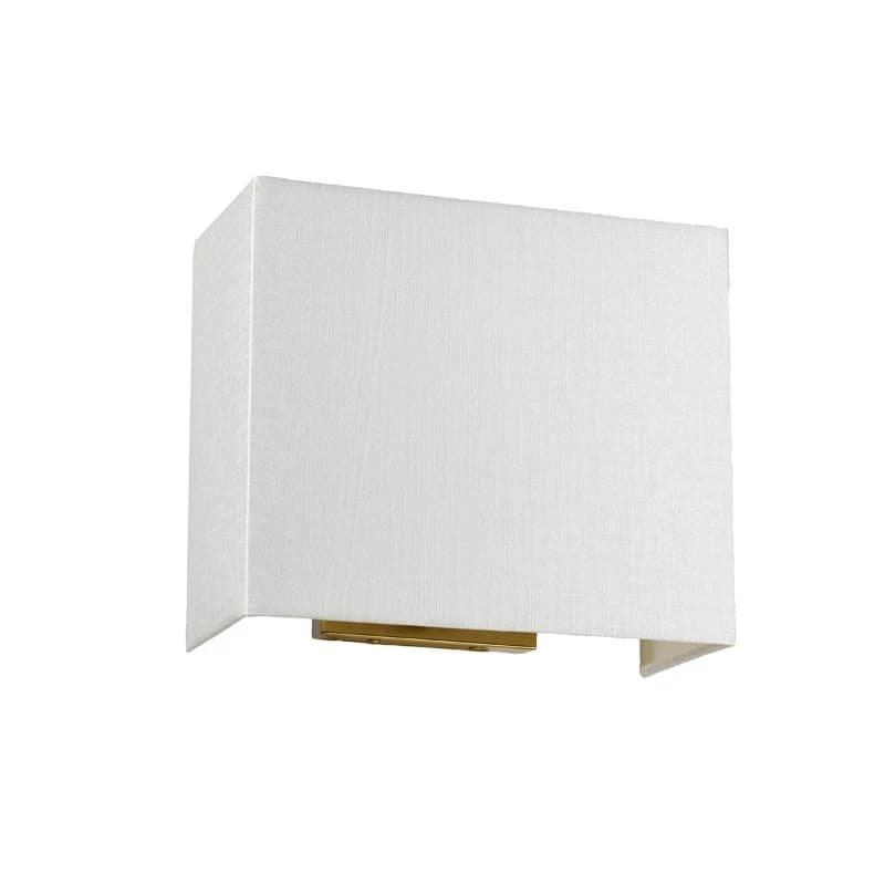Designer's Lightbox LED Wandlamp Riley | 1X E27 Max 60W | Aged Brass