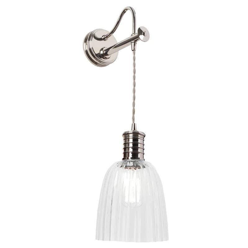 Elstead Lighting LED Wandlamp Douille | 1X E27 Max 60W | Polished Nickel