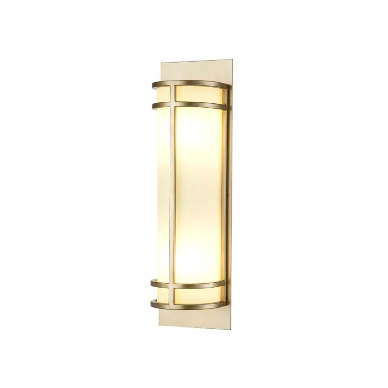 Feiss LED Wandlamp Fusion | 2X E27 Max 60W | Painted Natural Brass